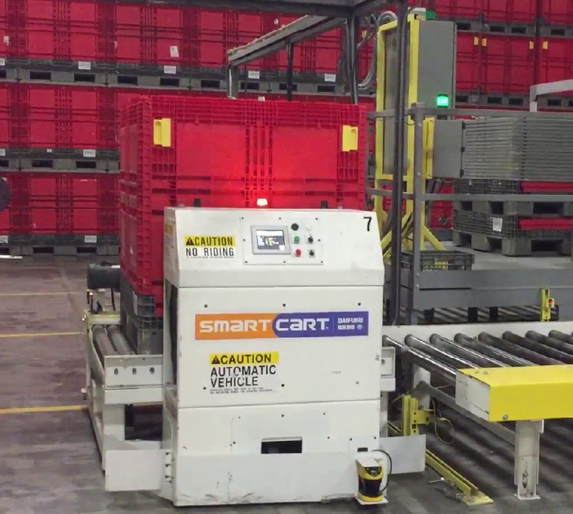 M300-SC Roller Conveyor Pallet Delivery