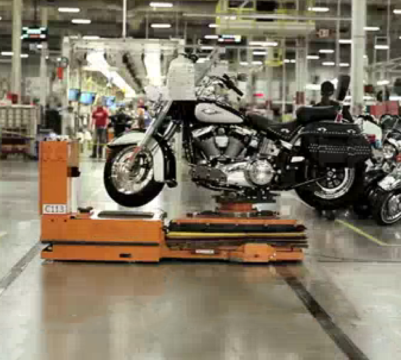 M200-A Continuous Moving Motorcycle Assembly Line
