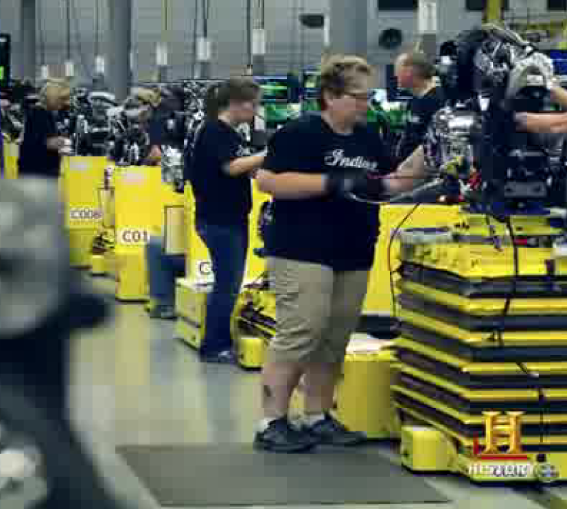 M200-A Motorcycle Assembly Line for Index and Dwell